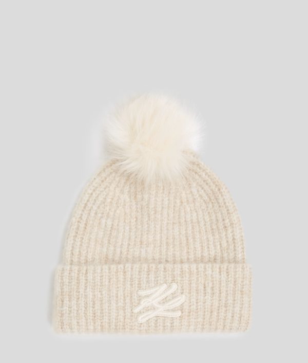 Karl Lagerfeld, Bonnet K/autograph, Femme, Trench Beige, Taille: X00