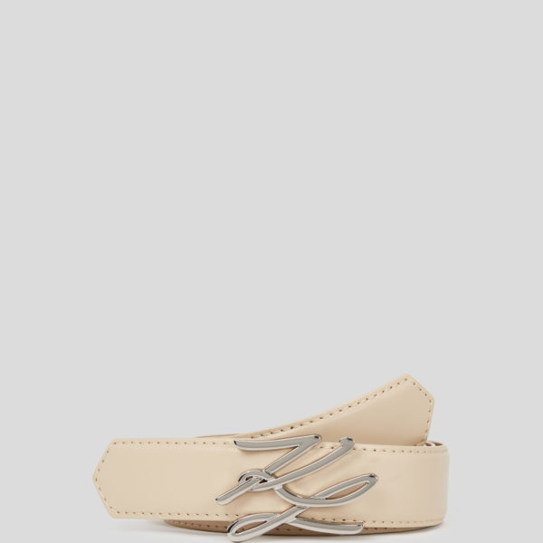 Karl Lagerfeld, Ceinture De Largeur Moyenne K/autograph, Femme, Trench Beige, Taille: X95