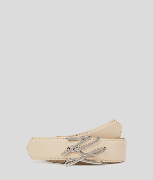 Karl Lagerfeld, Ceinture De Largeur Moyenne K/autograph, Femme, Trench Beige, Taille: X95