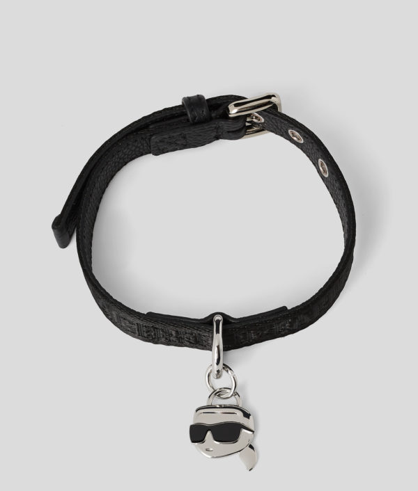 Karl Lagerfeld, Collier K/pet, Femme, Noir, Taille: XS_M