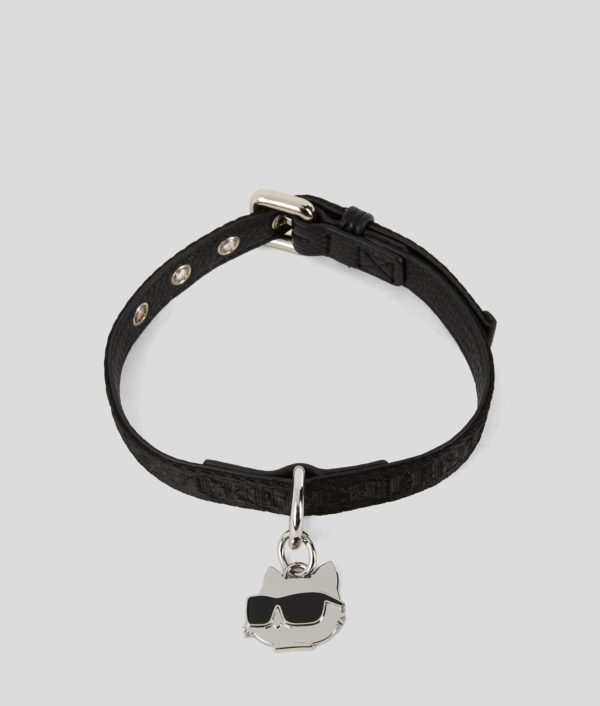 Karl Lagerfeld, Collier Pour Chat K/pet Ikon, Femme, Noir, Taille: X00