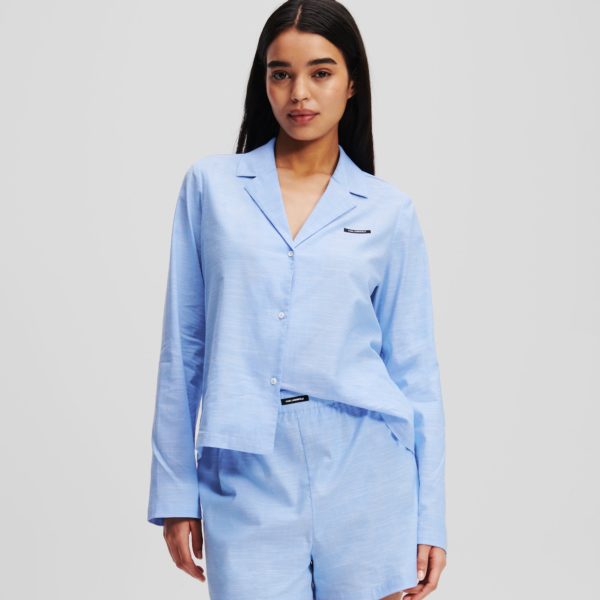 Karl Lagerfeld, Ensemble Pyjama Avec Short À Logo Karl, Femme, Limonata, Taille: XXS