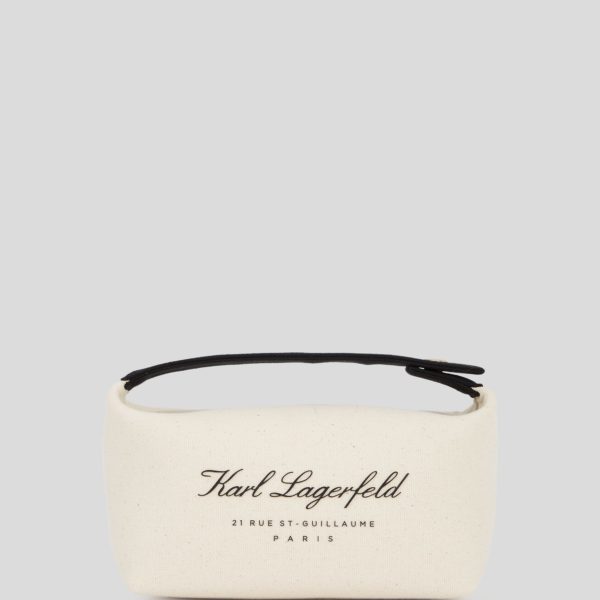 Karl Lagerfeld, Pochette En Toile Hotel Karl, Femme, Naturel, Taille: X00