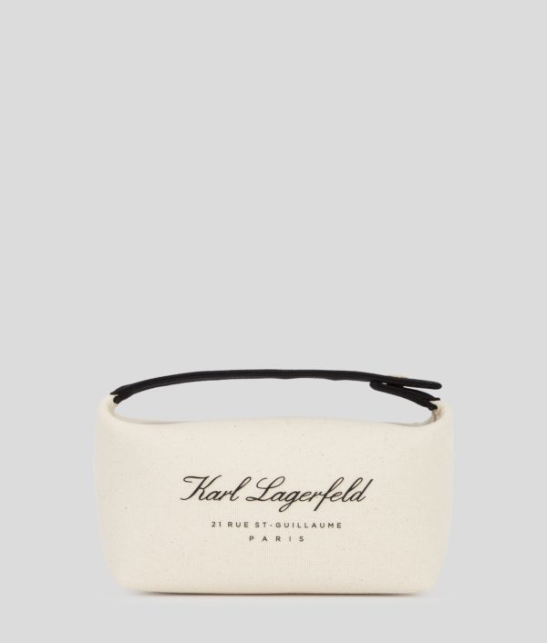 Karl Lagerfeld, Pochette En Toile Hotel Karl, Femme, Naturel, Taille: X00