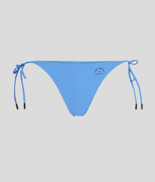 Karl Lagerfeld, Bas De Bikini Rue St-guillaume, Femme, Ultramarine, Taille: XXS