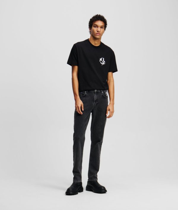 Karl Lagerfeld, Jean Slim, Homme, Acid Dark Grey, Taille: L3634