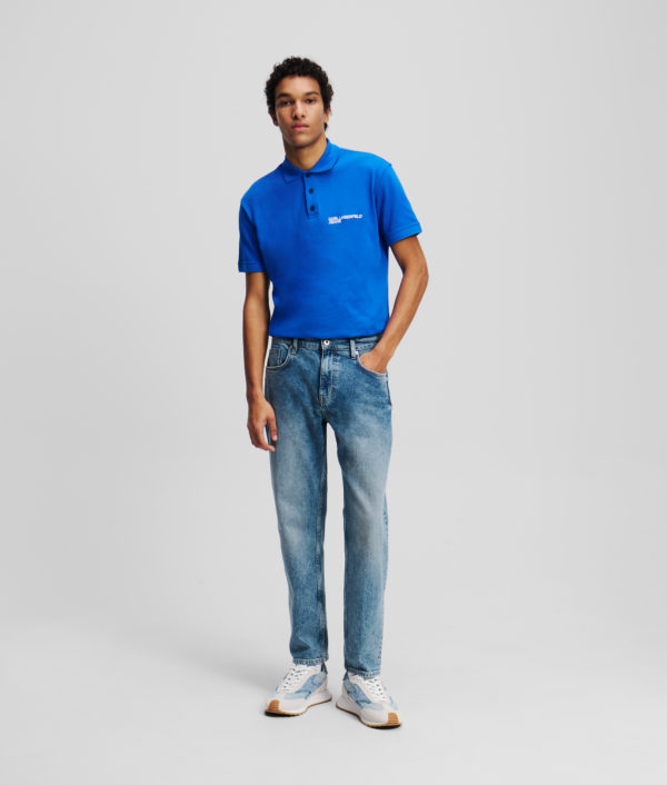 Karl Lagerfeld, Jean Fuselé, Homme, Bleu lavé, Taille: L3634