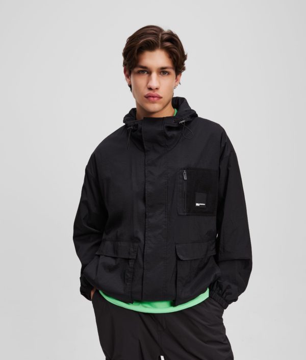 Karl Lagerfeld, Veste De Style Utilitaire, Homme, Noir, Taille: XXXL