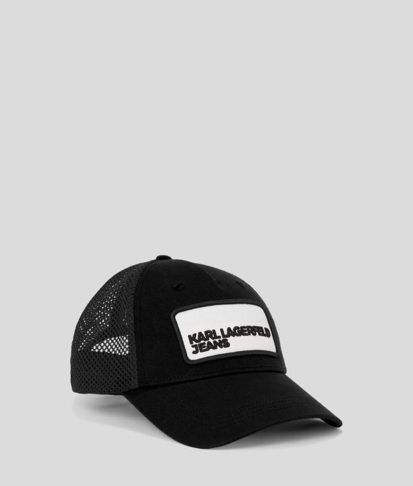 Karl Lagerfeld, Casquette En Mesh Avec Logo Klj, Homme, Noir, Taille: X00