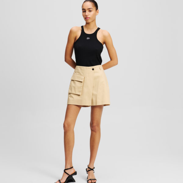 Karl Lagerfeld, Jupe À Poche Plaquée, Femme, Nomade, Taille: X48