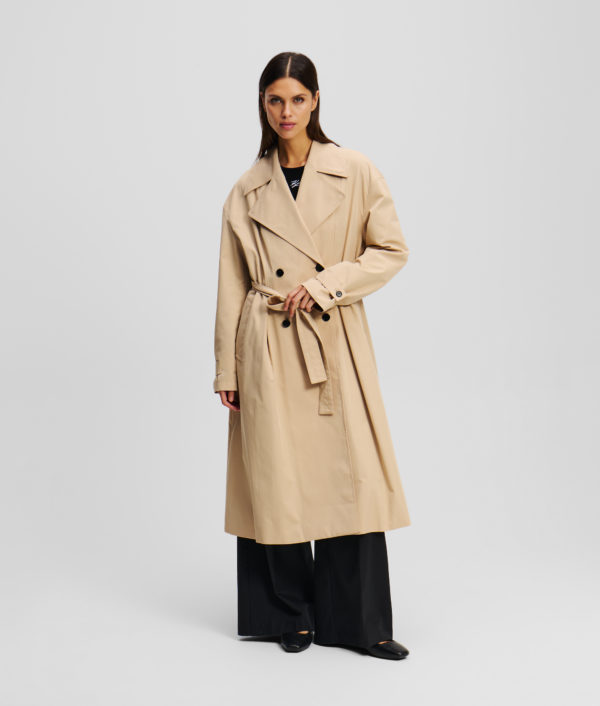 Karl Lagerfeld, Trench Coat, Femme, Nomade, Taille: X48