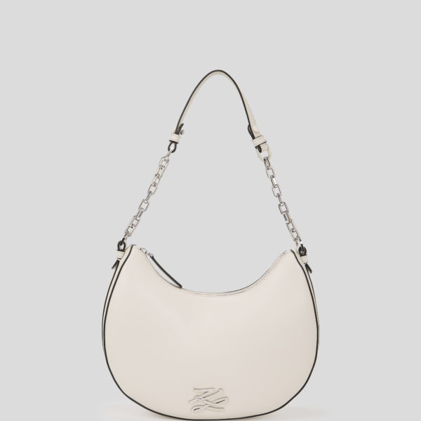 Karl Lagerfeld, Sac Porté Épaule Croissant De Lune K/autograph, Femme, Ciment, Taille: X00