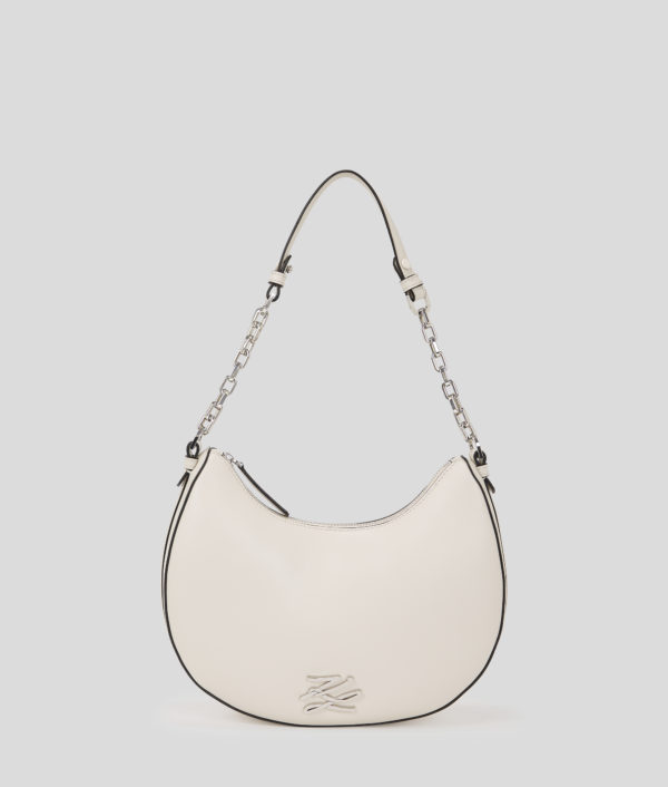 Karl Lagerfeld, Sac Porté Épaule Croissant De Lune K/autograph, Femme, Ciment, Taille: X00