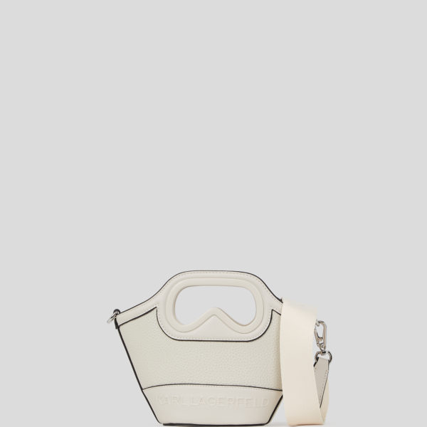 Karl Lagerfeld, Mini Sac Cabas K/aviator, Femme, Ciment, Taille: X00