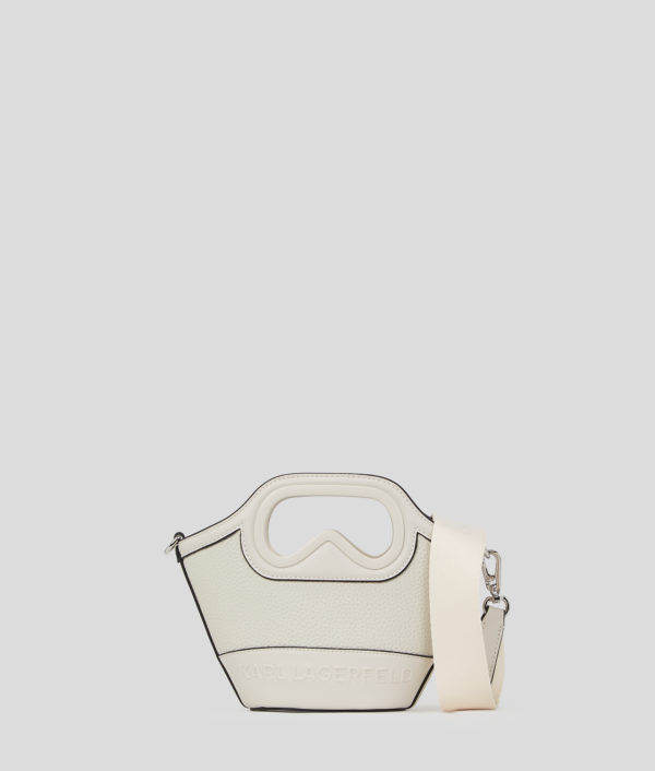 Karl Lagerfeld, Mini Sac Cabas K/aviator, Femme, Ciment, Taille: X00