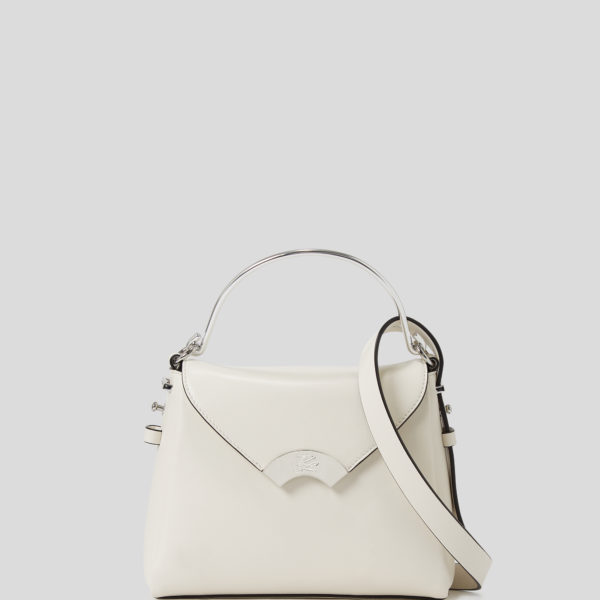 Karl Lagerfeld, Petit Sac À Main Kl Studio, Femme, Blanc Cassé, Taille: X00