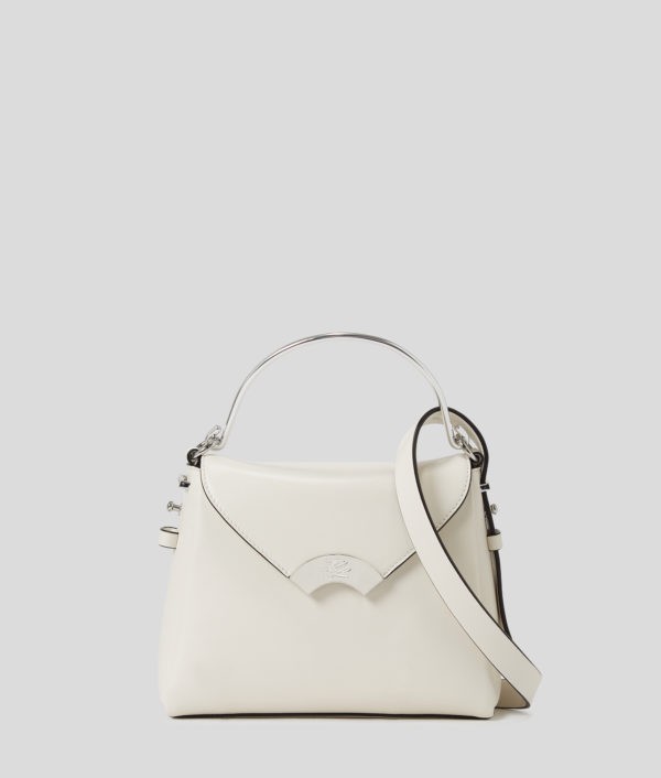 Karl Lagerfeld, Petit Sac À Main Kl Studio, Femme, Blanc Cassé, Taille: X00
