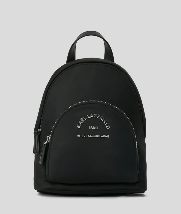 Karl Lagerfeld, Petit Sac À Dos Rue St-guillaume, Femme, Noir, Taille: X00