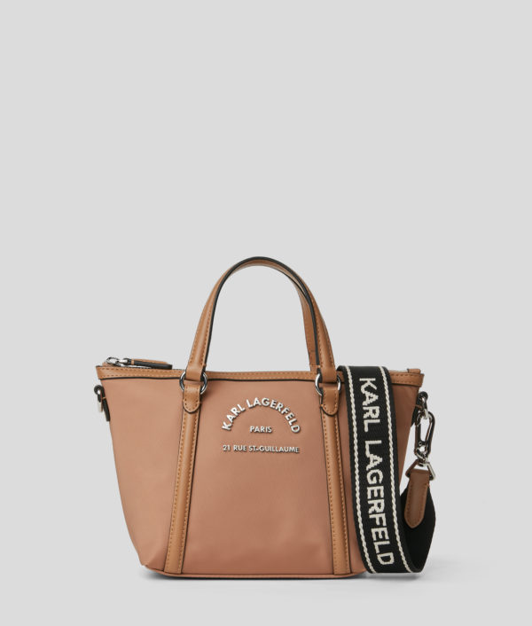 Karl Lagerfeld, Mini Sac Cabas Rue St-guillaume, Femme, Argile, Taille: X00