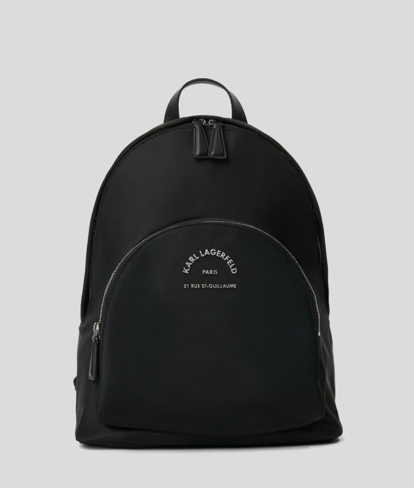 Karl Lagerfeld, Sac À Dos Rue St-guillaume Taille Moyenne, Femme, Noir, Taille: X00