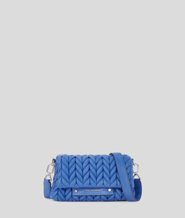 Karl Lagerfeld, Sac Bandoulière K/weave, Femme, Ultramarine, Taille: X00