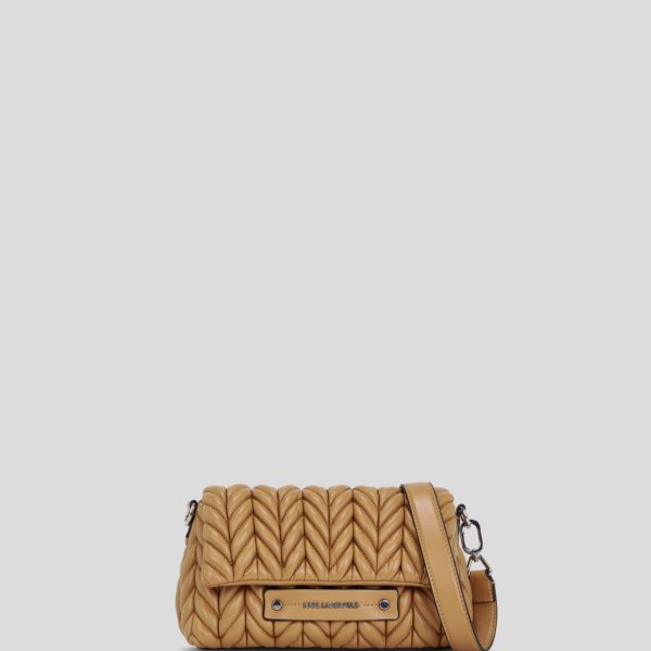 Karl Lagerfeld, Sac Bandoulière K/weave, Femme, Caramel, Taille: X00