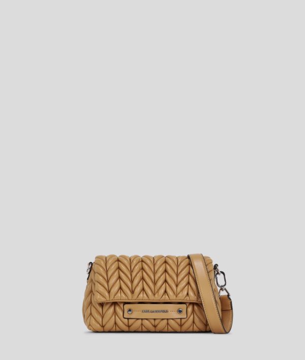 Karl Lagerfeld, Sac Bandoulière K/weave, Femme, Caramel, Taille: X00