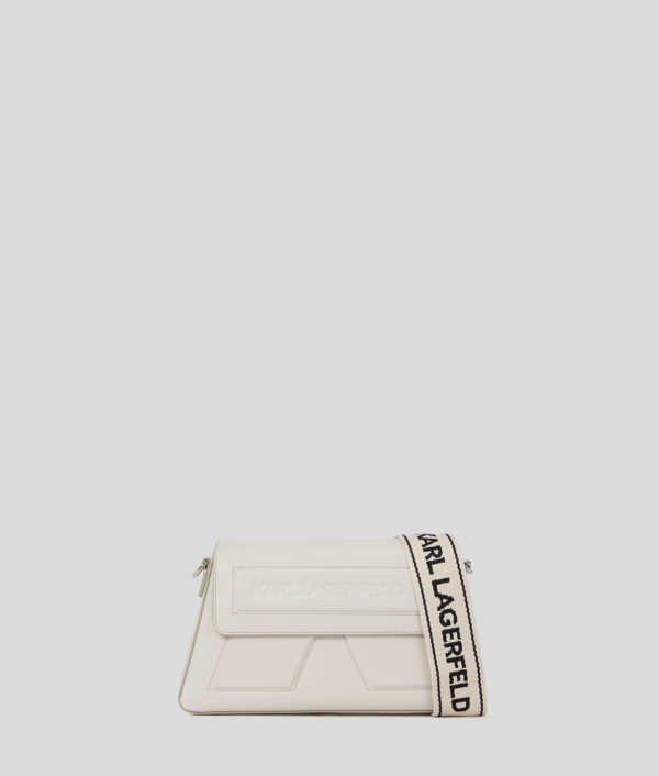 Karl Lagerfeld, Sac Bandoulière Ikon K, Femme, Ciment, Taille: X00