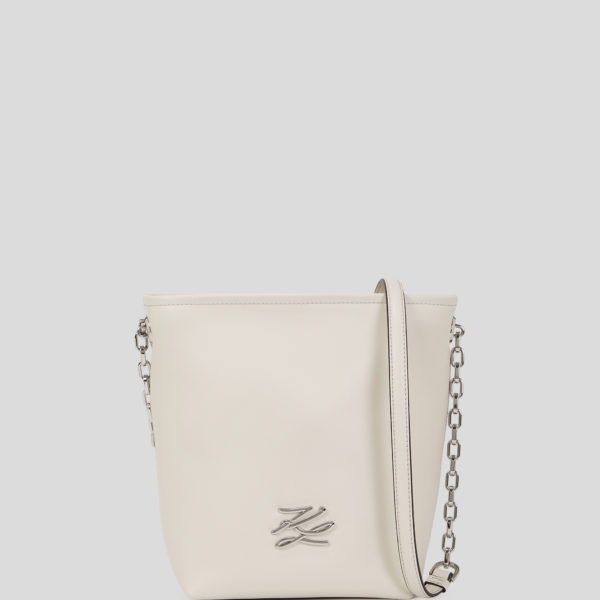 Karl Lagerfeld, Petit Sac Seau K/autograph, Femme, Ciment, Taille: X00