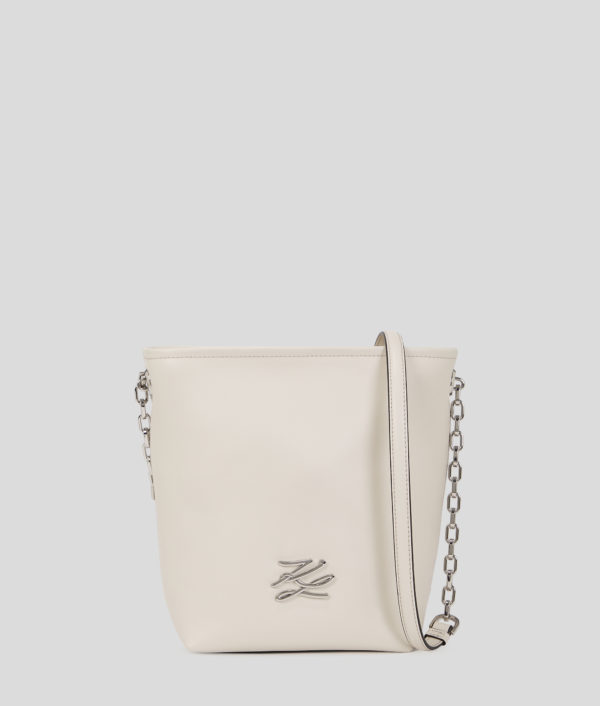 Karl Lagerfeld, Petit Sac Seau K/autograph, Femme, Ciment, Taille: X00