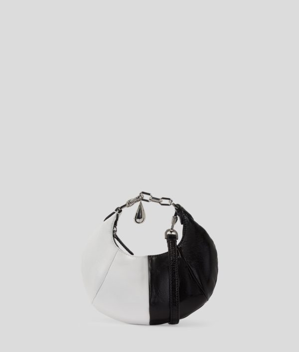 Karl Lagerfeld, Sac Bracelet Kl X Joann, Femme, Blanc/Noir, Taille: X00