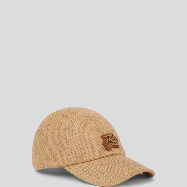 Karl Lagerfeld, Casquette En Paille K/autograph, Femme, Naturel, Taille: X00