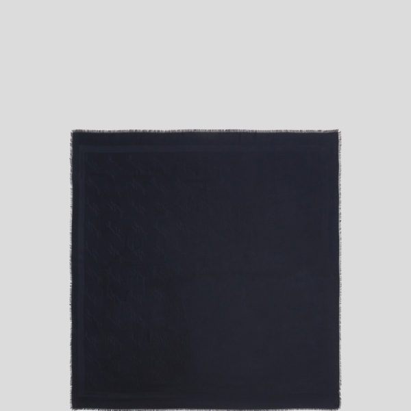 Karl Lagerfeld, Écharpe En Jacquard K/signature, Femme, Noir, Taille: X00