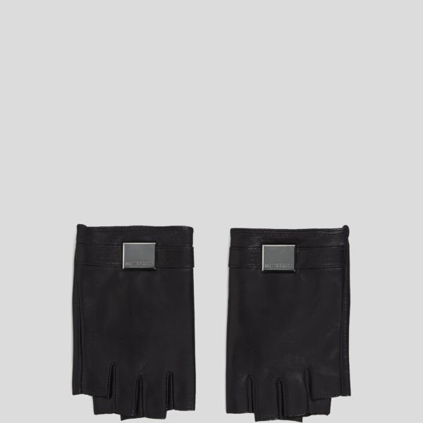 Karl Lagerfeld, Mitaines K/forever, Femme, Noir, Taille: XS