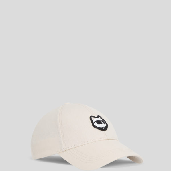 Karl Lagerfeld, Casquette Ikon Choupette, Femme, Crème Cannoli, Taille: X00