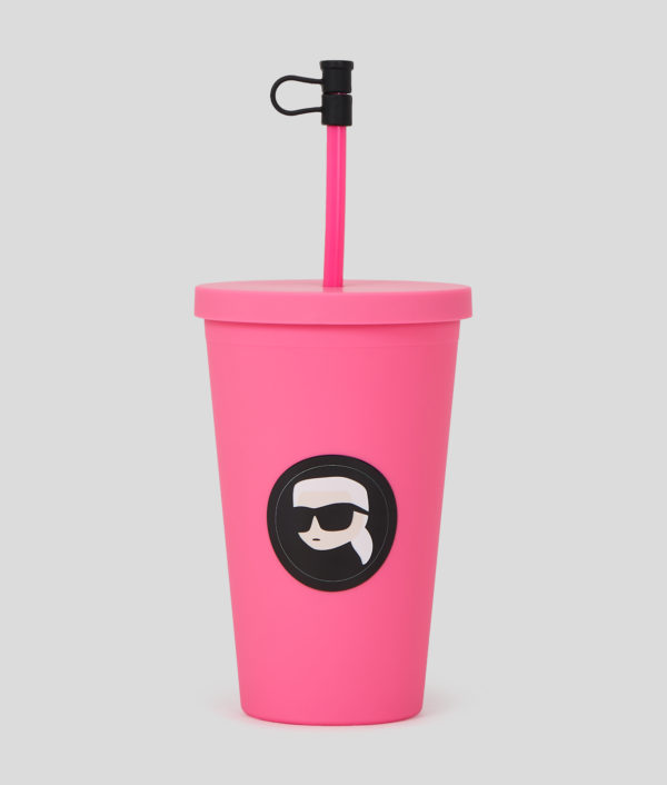 Karl Lagerfeld, Tasse À Emporter Ikon, Femme, Rose vif, Taille: X00