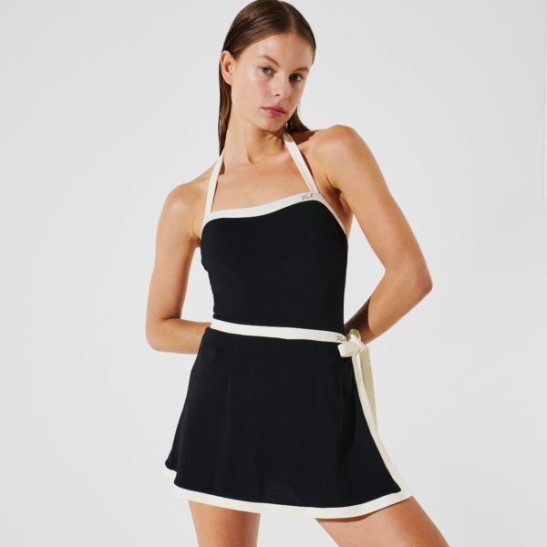 Karl Lagerfeld, Paréo Monochrome K/signature, Femme, Blanc/Noir, Taille: XS