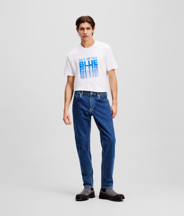 Karl Lagerfeld, Tapered Jeans, Homme, Bleu moyen délavé, Taille: L3634