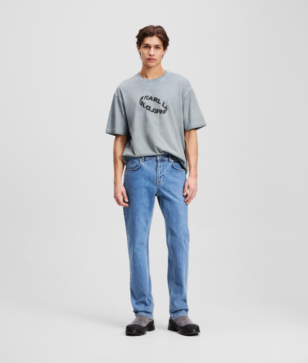 Karl Lagerfeld, Straight Jeans, Homme, Pierre bleu clair, Taille: L3634
