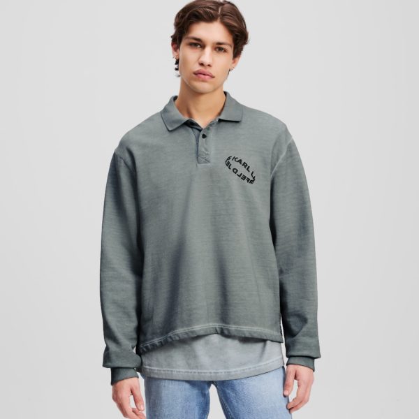 Karl Lagerfeld, Polo Sweatshirt, Homme, Monument, Taille: XXXL