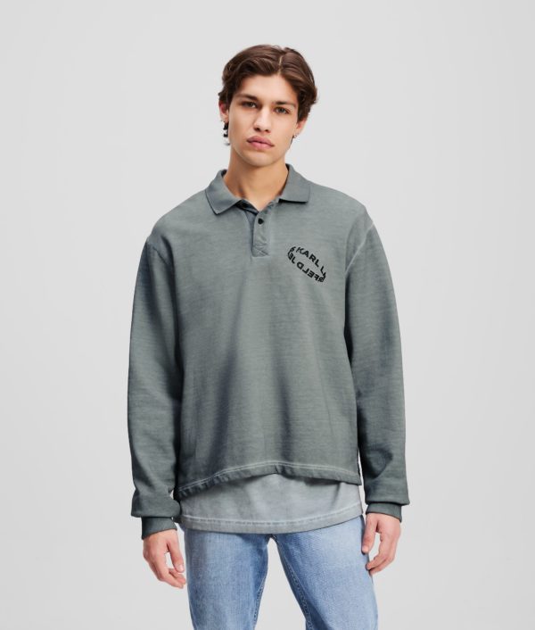 Karl Lagerfeld, Polo Sweatshirt, Homme, Monument, Taille: XXXL