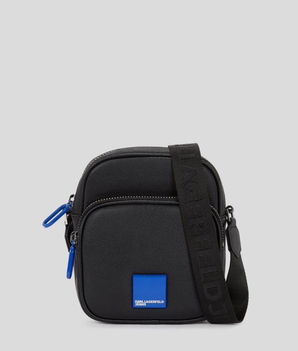 Karl Lagerfeld, Klj Box Logo Crossbody Bag, Homme, Noir, Taille: X00