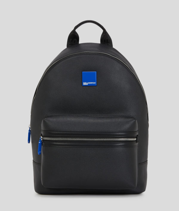 Karl Lagerfeld, Klj Box Logo Backpack, Homme, Noir, Taille: X00