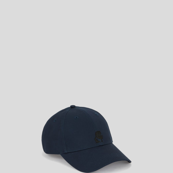 Karl Lagerfeld, K/kameo Cap, Homme, Bleu crépusculaire, Taille: X00