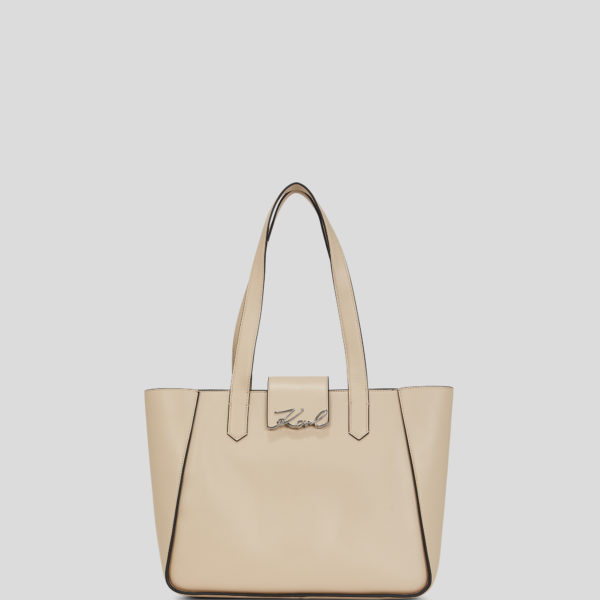 Karl Lagerfeld, K/signature Medium Tote Bag, Femme, Trench Beige, Taille: X00