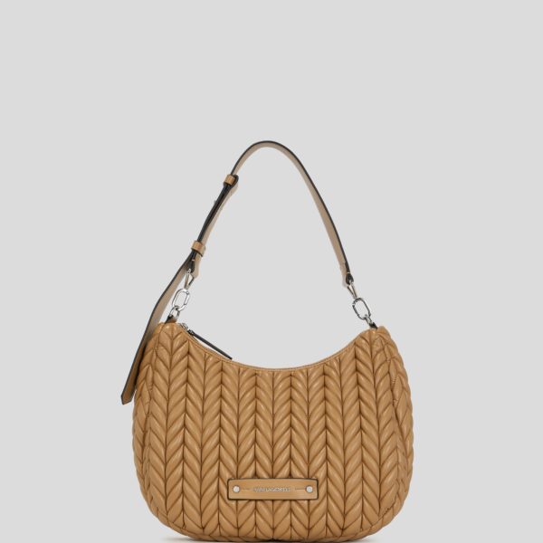Karl Lagerfeld, K/weave Hobo Bag, Femme, Caramel, Taille: X00