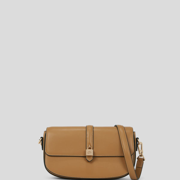 Karl Lagerfeld, K/autograph Padlock Shoulder Bag, Femme, Caramel, Taille: X00