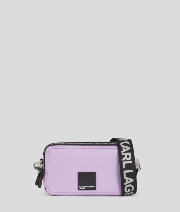 Karl Lagerfeld, Klj Box Logo Camera Bag, Femme, Lavendula, Taille: X00