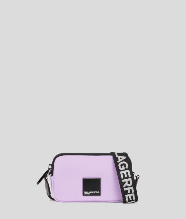 Karl Lagerfeld, Klj Box Logo Mini Crossbody Bag, Femme, Lavendula, Taille: X00