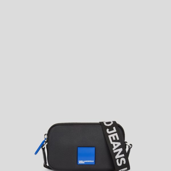 Karl Lagerfeld, Klj Box Logo Mini Crossbody Bag, Femme, Noir, Taille: X00